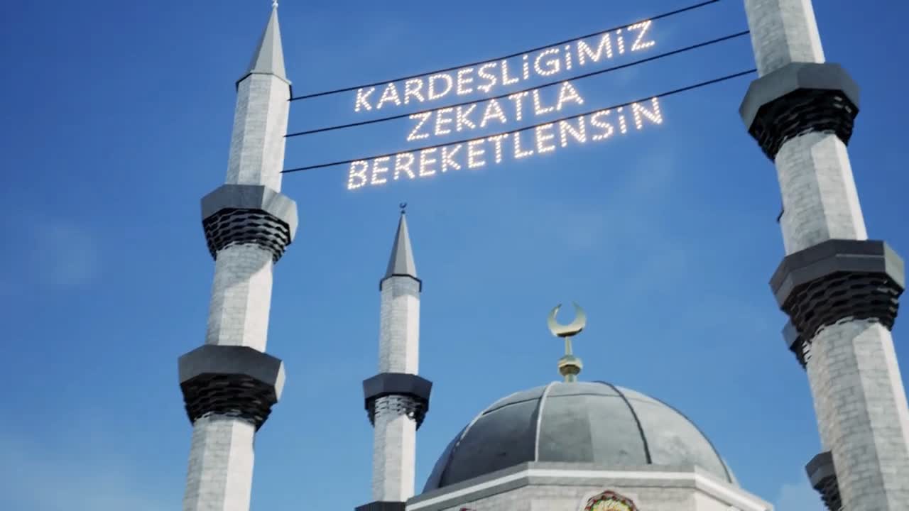 Türkiye Diyanet Vakfı animasyonundan bir kare